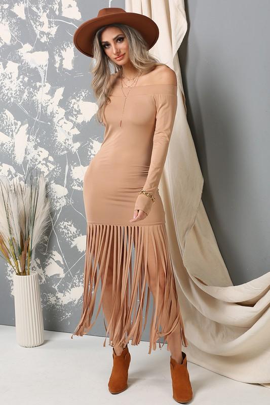 FRINGE BENEFIT DRESS