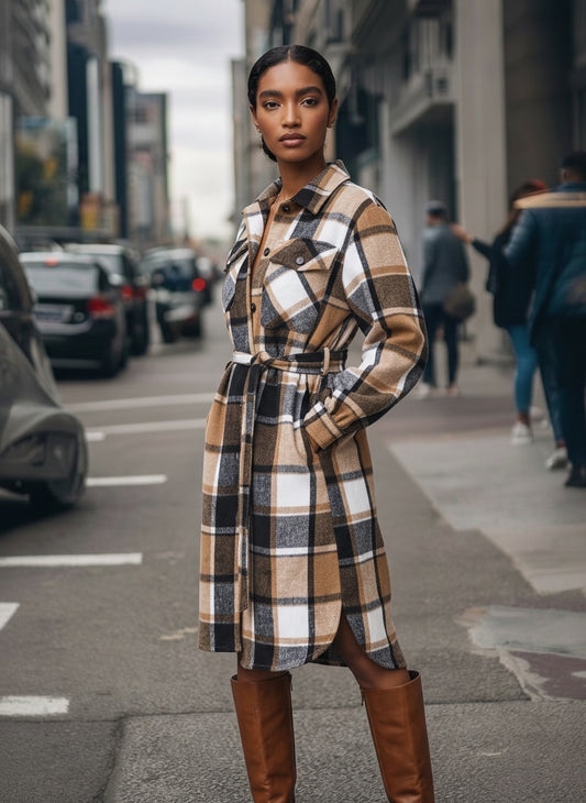 FALL FOR YOU FLANNEL SHACKET