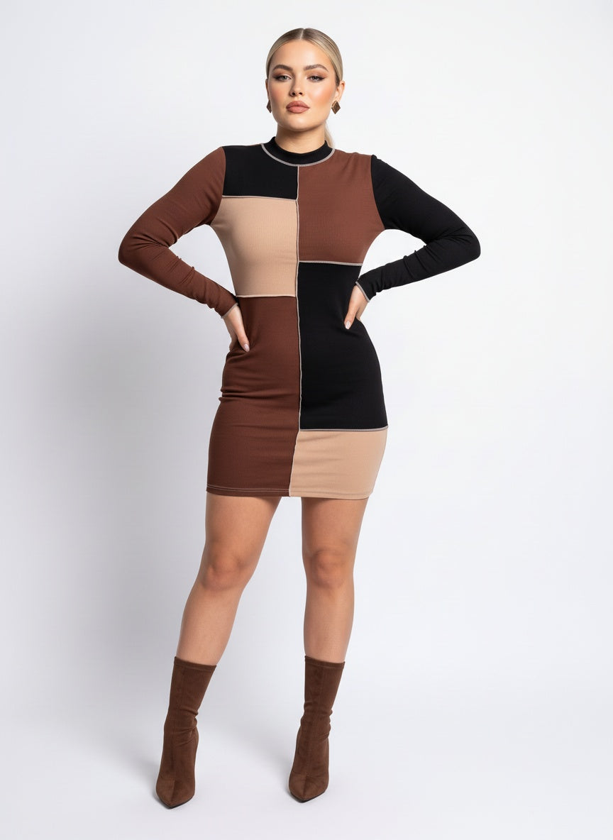 CAPPUCCINO DREAM DRESS | CURVY