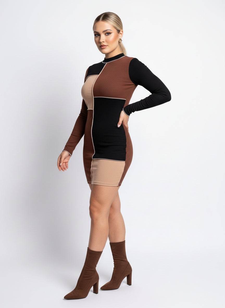 CAPPUCCINO DREAM DRESS | CURVY