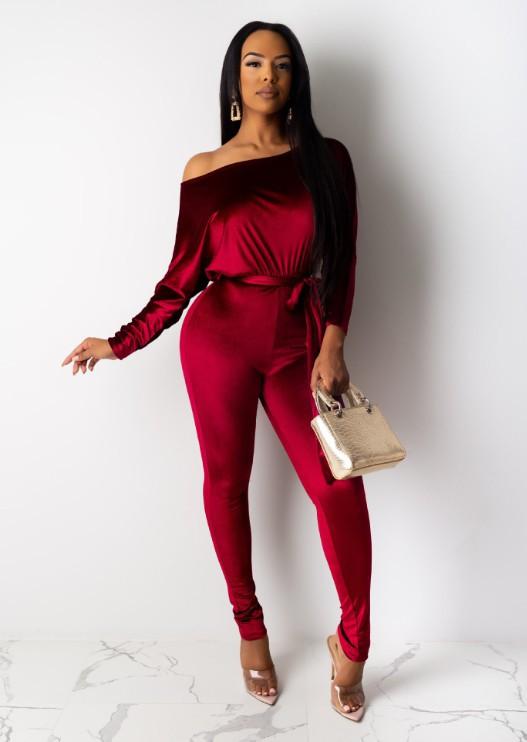 LUXE VELVET JUMPSUIT