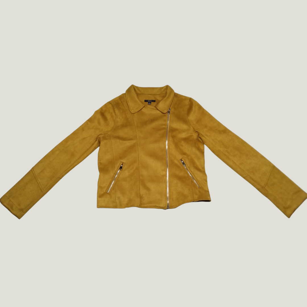 MOTO JACKET | mustard|